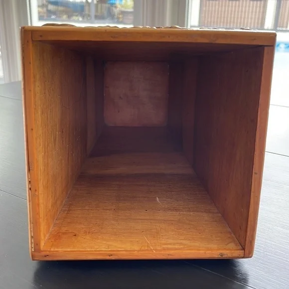 Large Rope Wrapped Wooden Vase - Picture 13 of 13